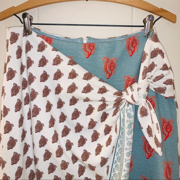Anthropologie Maeve boho wrap skirt - Picture 3 of 8